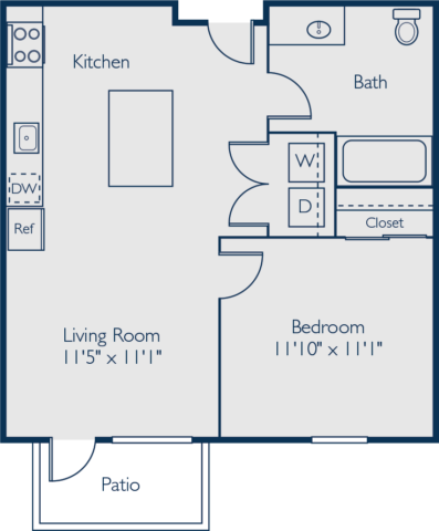 A1B floor plan
