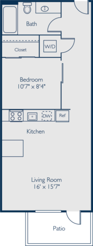 A1C Floor plan
