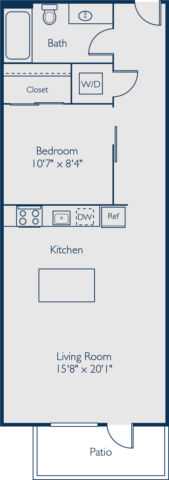 A1E floor plan