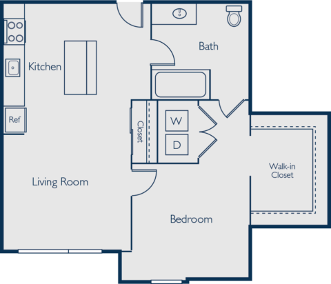 A1K Floor plan