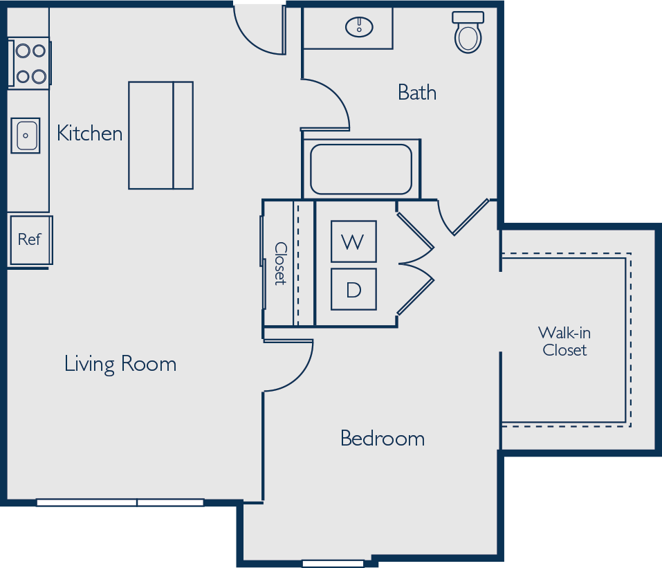 A1K Floor plan