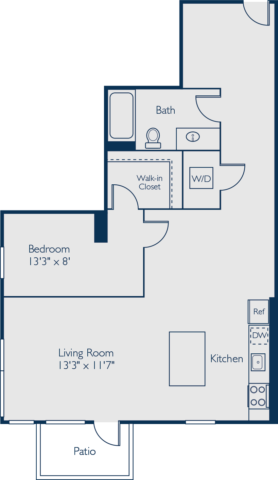 A1P floor plan