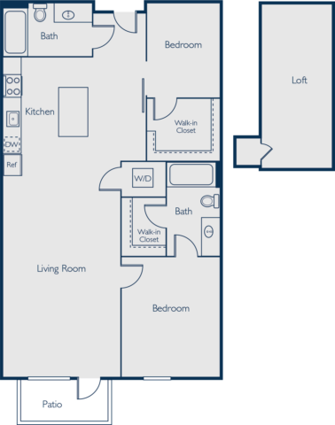 B2D floor plan