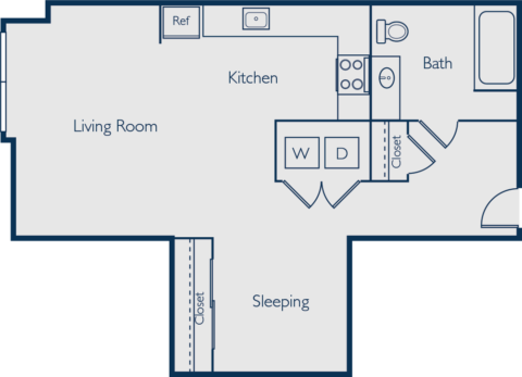 S1F floor plan
